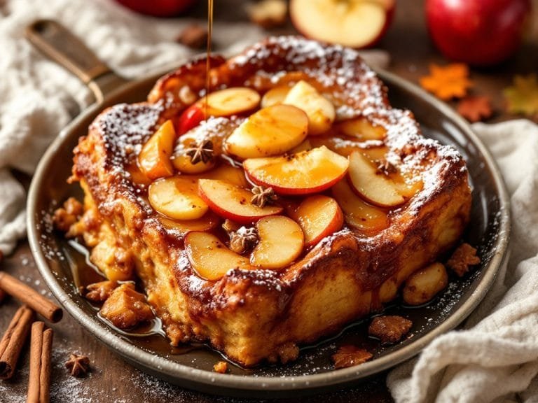Cozy Apple Cinnamon French Toast Casserole Recipe