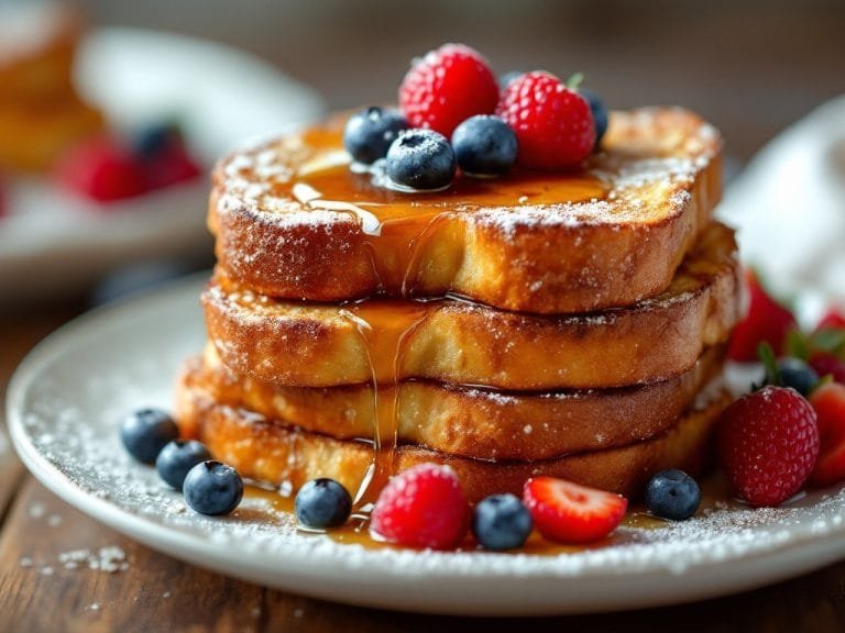 Fluffy Challah French Toast Perfect for Brunch