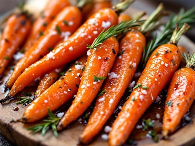 Sweet and Savory Honey Glazed Carrots