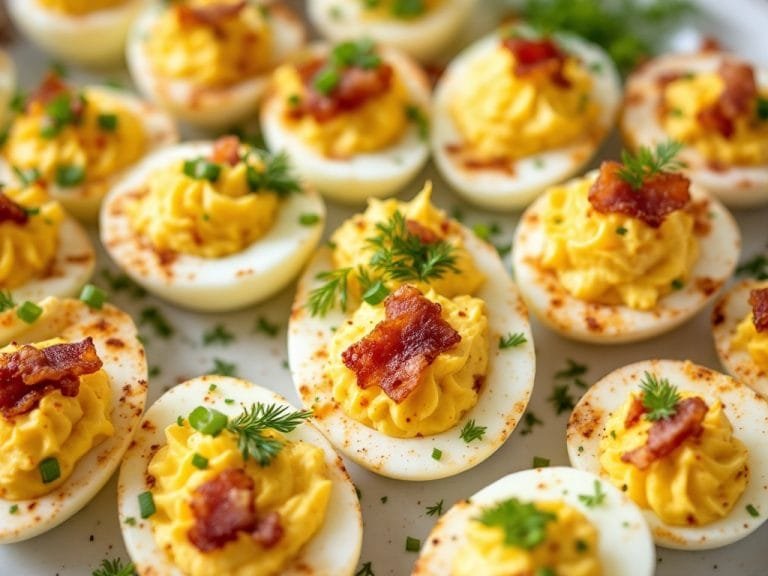 Unique Deviled Eggs Recipe with a Flavorful Twist