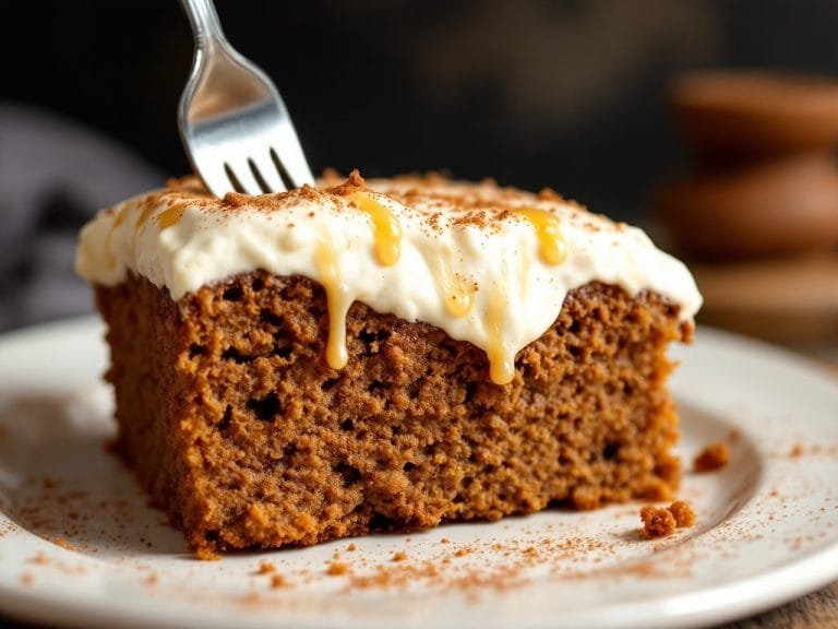 Gingerbread Cake with Luscious Cream Cheese Frosting