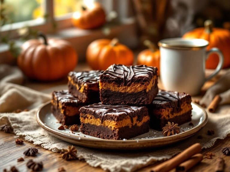 Decadent Chocolate Pumpkin Brownies You Need to Try