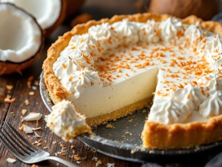 Homemade Coconut Cream Pie Recipe