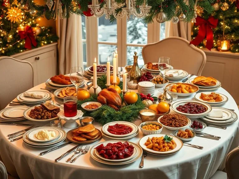 A Christmas Day Menu: Holiday Feast Planning Guide