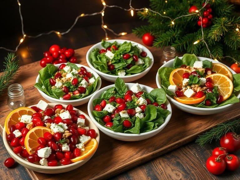 15 Christmas Salad Recipes to WOW Family and Friends