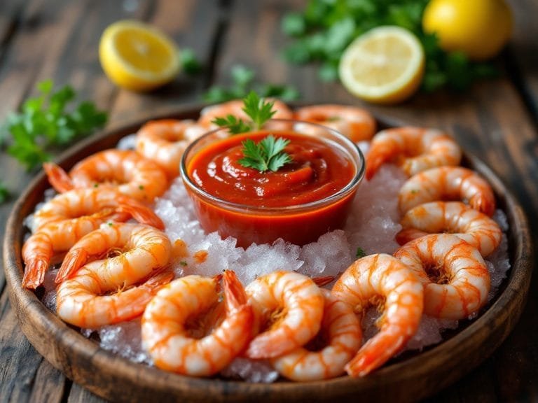Shrimp Cocktail Recipe with Fresh Homemade Sauce