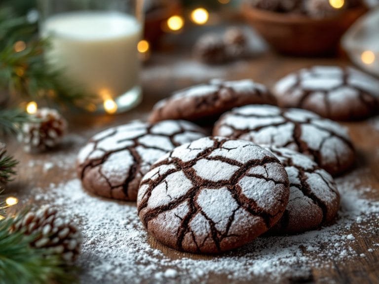 Chocolate Crinkle Cookie Recipe Perfect for Holidays and Gatherings
