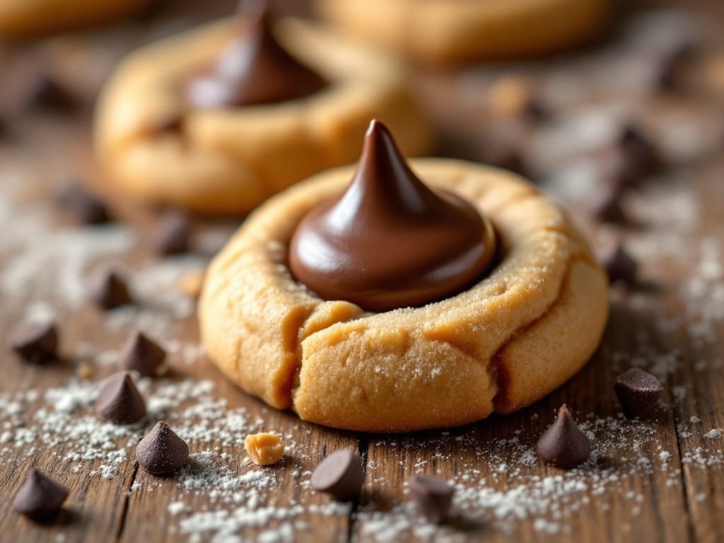 Soft and Sweet Peanut Butter Blossom Cookies - The Kitchens Aid - The Kitchens Aid