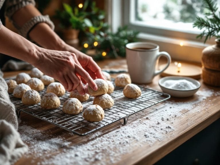 How to Make Perfectly Sweet Snowball Cookies