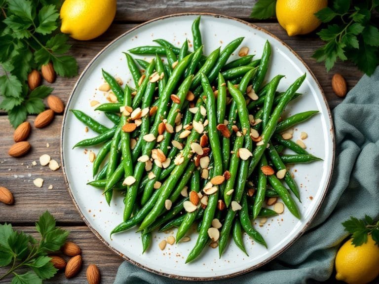 Simple Green Bean Almondine Recipe