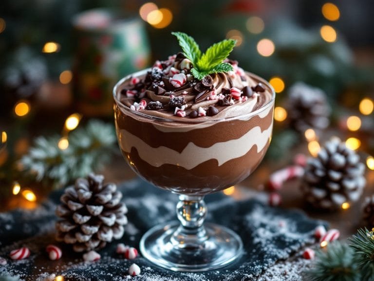 Decadent Chocolate Peppermint Mousse Recipe