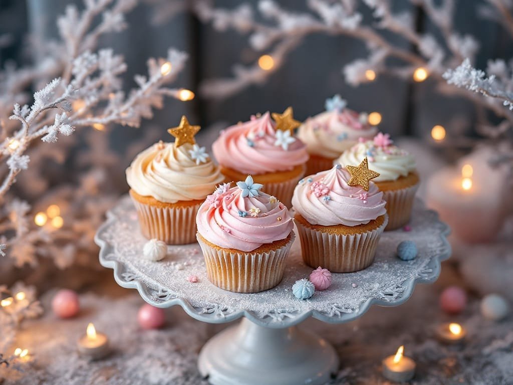 Whimsical Sugar Plum Fairy Cupcakes - The Kitchens Aid - The Kitchens Aid
