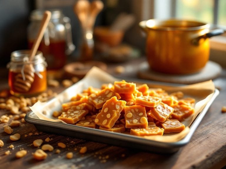 Classic Homemade Peanut Brittle Recipe