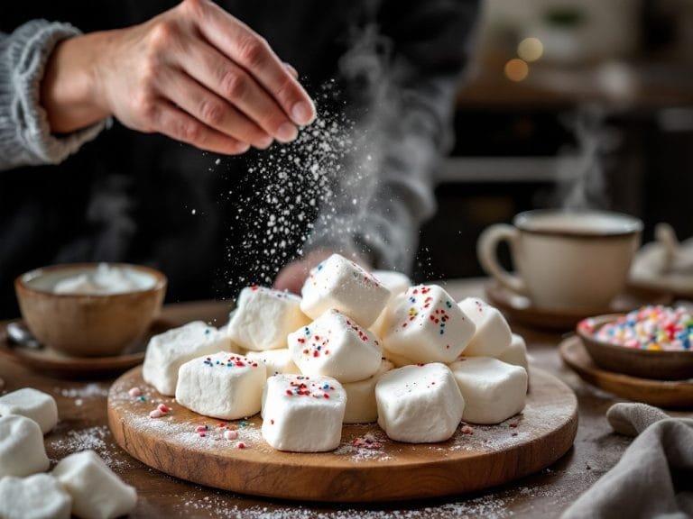 Homemade Marshmallows with Creative Festive Toppings