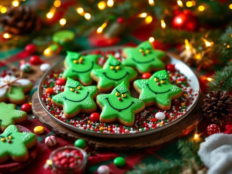 Festive Grinch Cookie Recipe for the Holidays