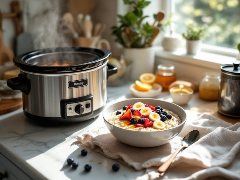 Slow Cooker Overnight Oatmeal Recipe for Busy Mornings