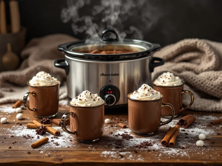 Cozy Slow Cooker Hot Chocolate Recipe