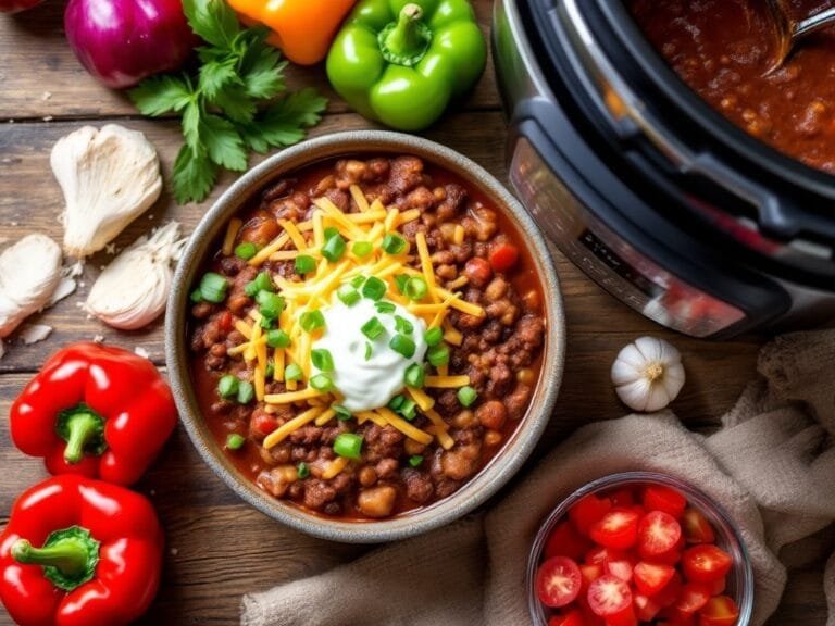 Cozy Instant Pot Beef Chili Recipe