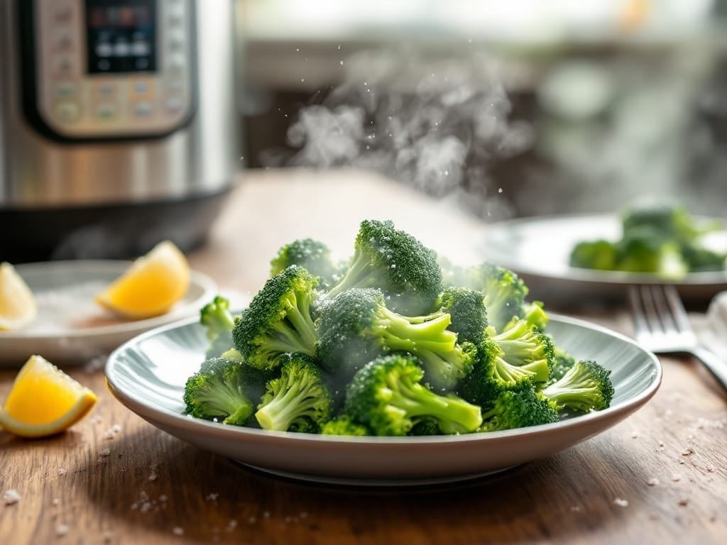 Quick and Easy Instant Pot Steamed Broccoli - The Kitchens Aid - The Kitchens Aid