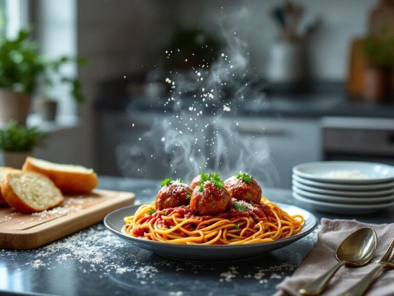 Quick and Easy Instant Pot Spaghetti and Meatballs Recipe