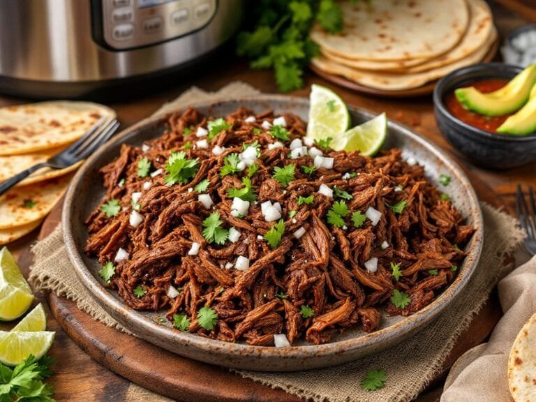 Easy Instant Pot Beef Barbacoa Recipe