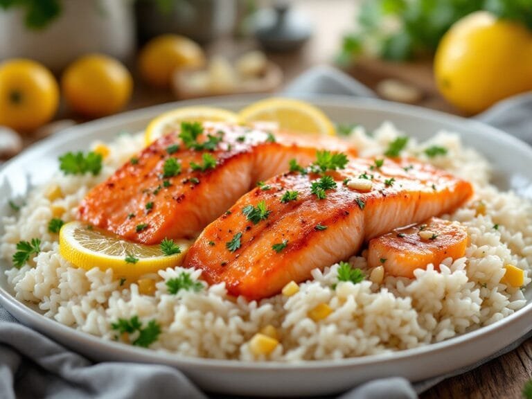 Quick and Easy Instant Pot Lemon Garlic Salmon Recipe