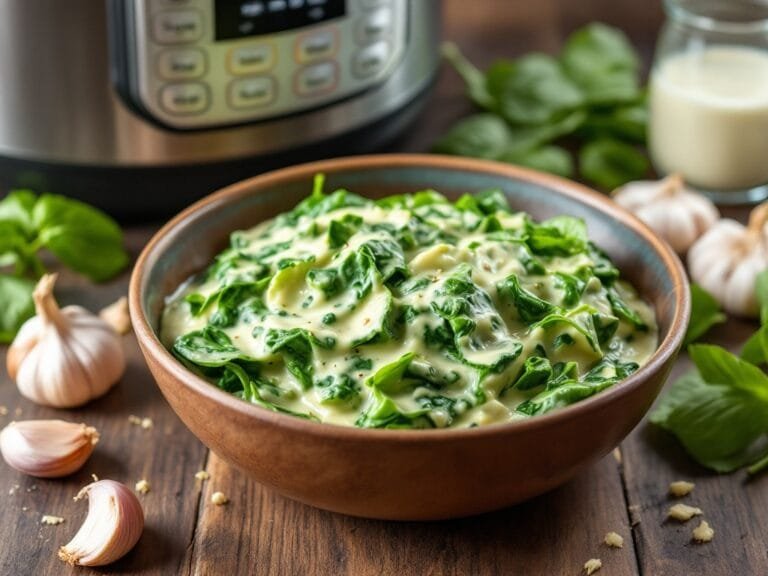 Easy Instant Pot Creamed Spinach Recipe