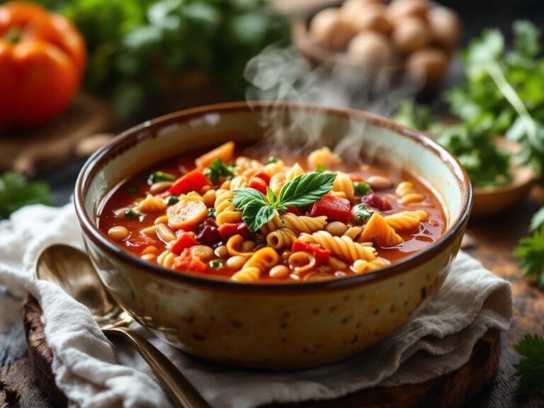 Cozy Instant Pot Minestrone Soup Recipe