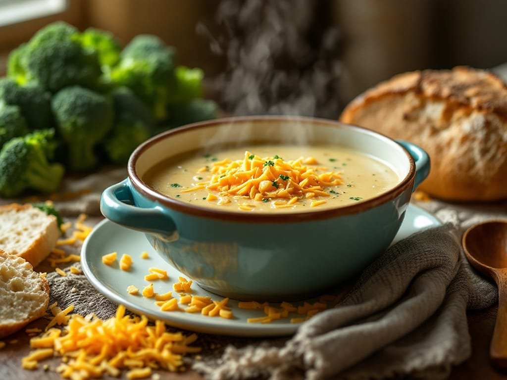 Cozy Instant Pot Broccoli Cheddar Soup Recipe - The Kitchens Aid - The Kitchens Aid