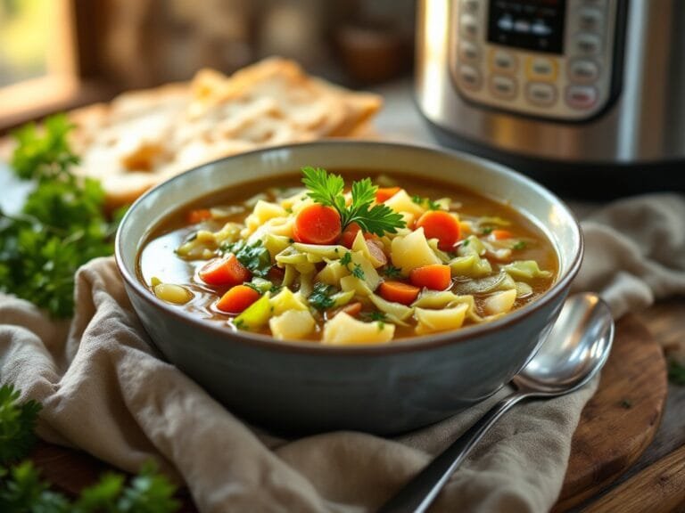 Cozy Instant Pot Cabbage Soup Recipe