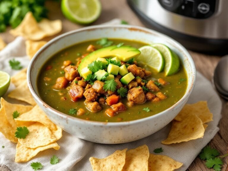 Hearty Instant Pot Chili Verde Recipe