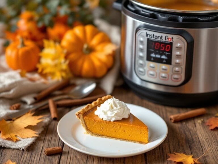 Easy Instant Pot Pumpkin Pie Recipe