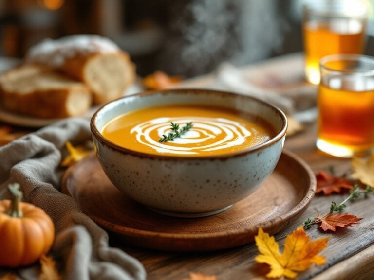 Cozy Fall Favorite Butternut Squash Soup Recipe