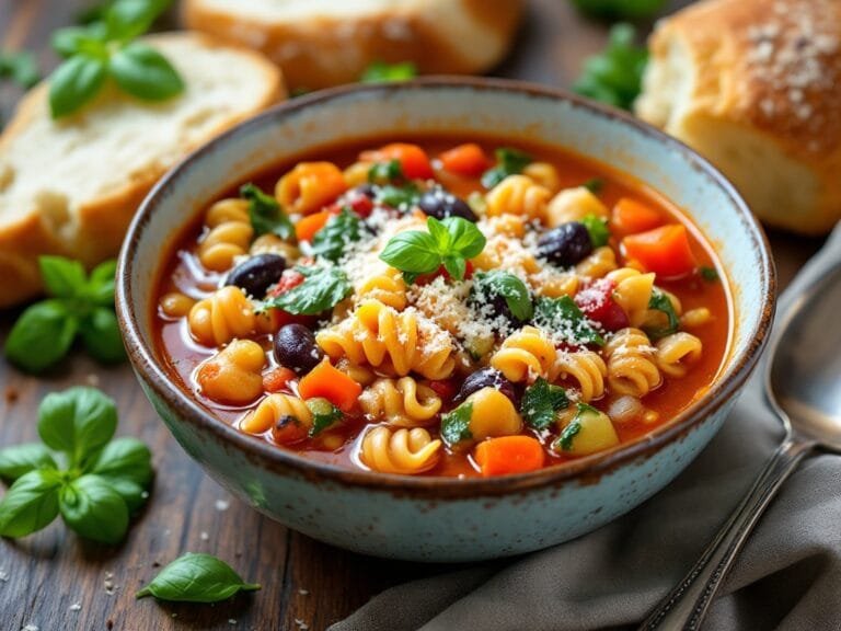 Hearty and Wholesome Minestrone Soup Recipe