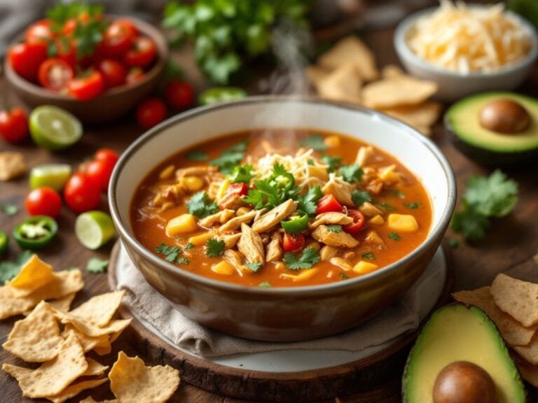 Cozy Chicken Tortilla Soup Recipe