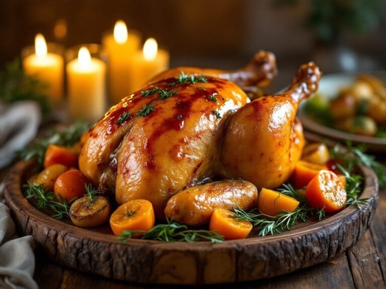 Delicious Apricot Glazed Cornish Hens for a Perfect Dinner