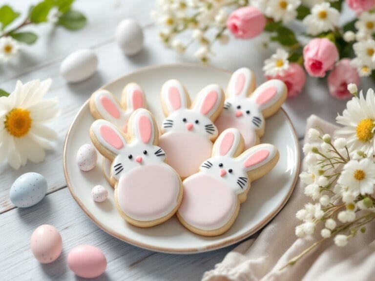 Adorable Easter Bunny Sugar Cookie Recipe