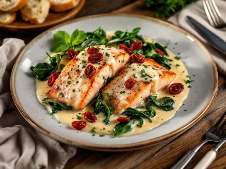 Creamy Tuscan Salmon