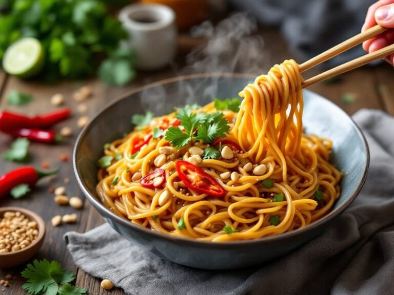 Spicy Peanut Noodles