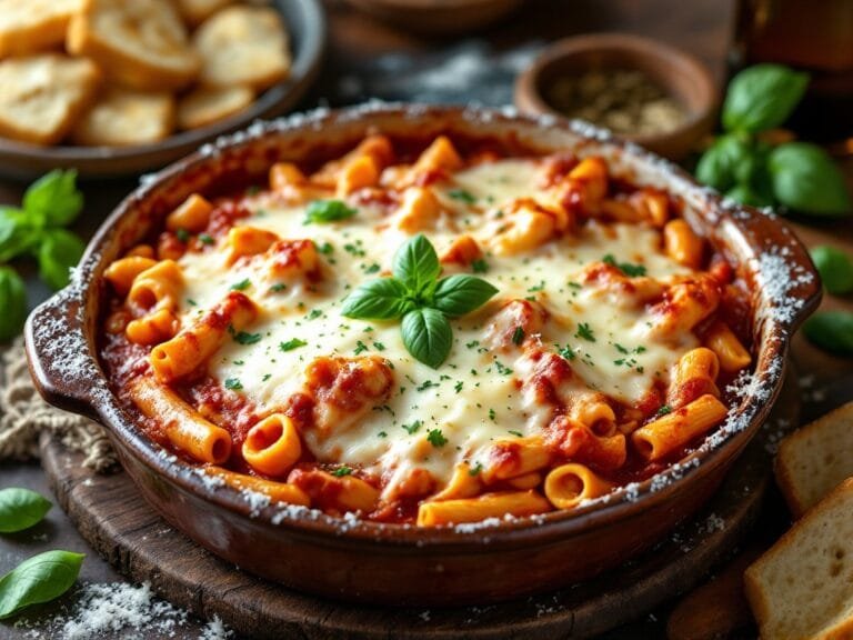 Cheesy Baked Ziti