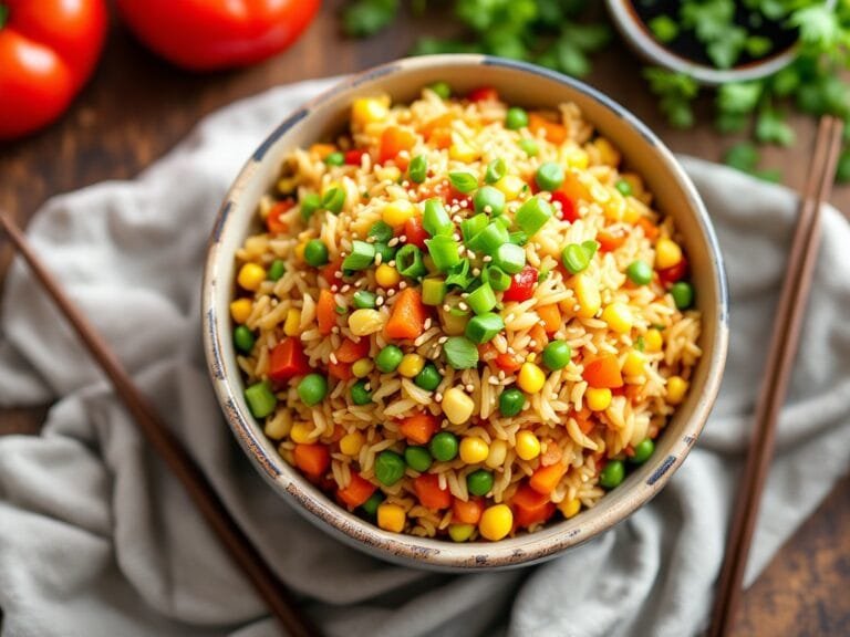 Homemade Vegetable Fried Rice