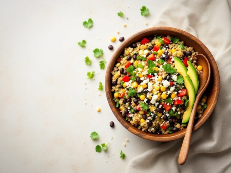 Quinoa and Black Bean Salad