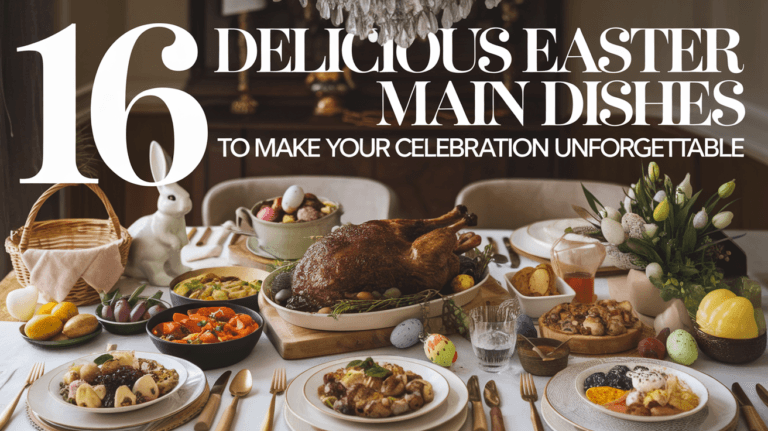 16 Delicious Easter Main Dishes to Make Your Celebration Unforgettable