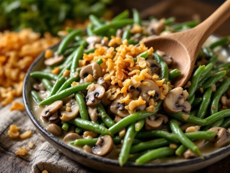 Classic Southern Style Green Bean Casserole Made Easy