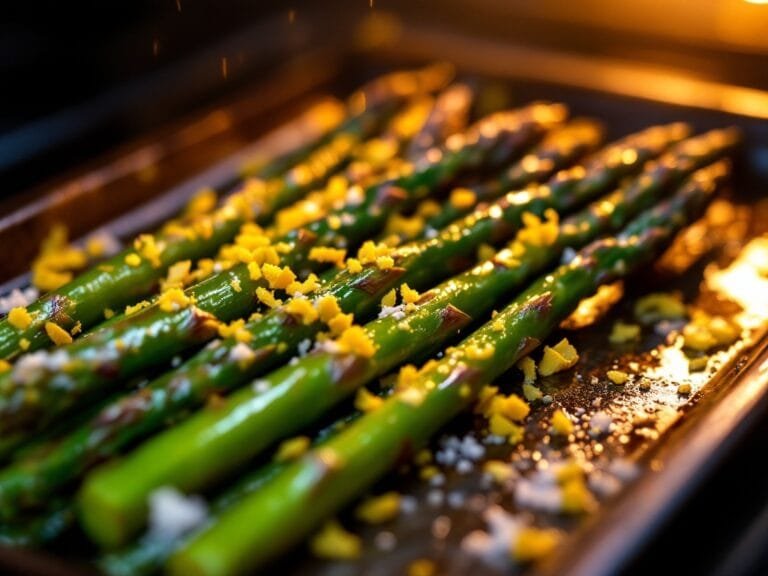 Easy Roasted Asparagus with Fresh Lemon Zest