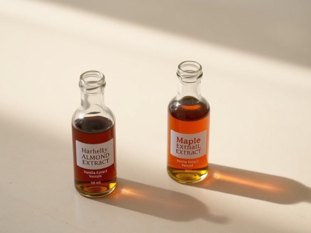 Vanilla Extract Alternatives: Almond and Maple