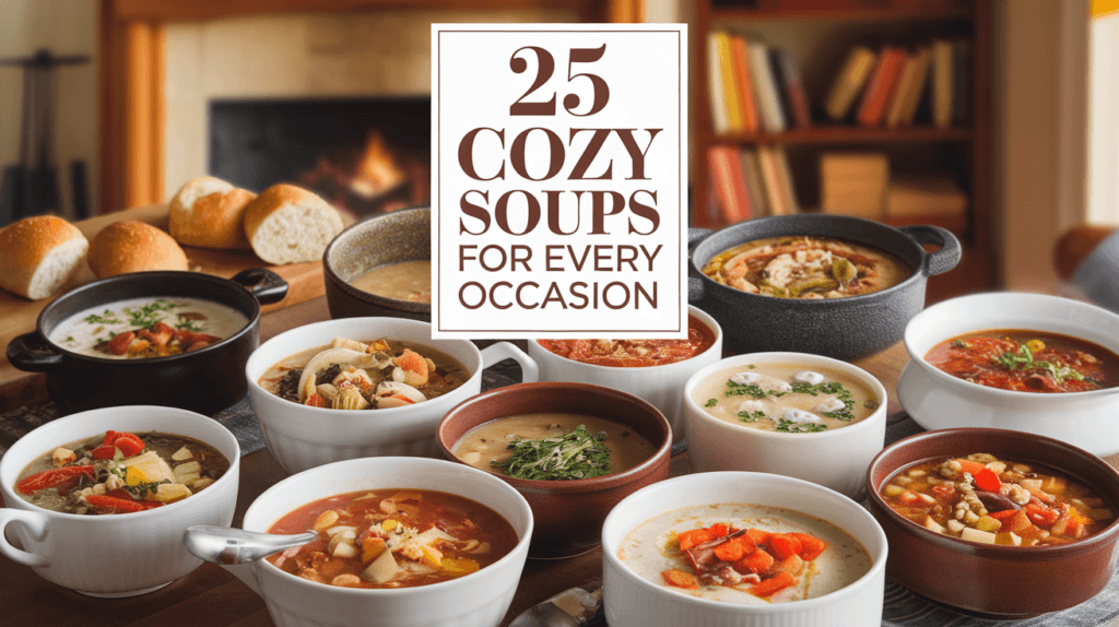 25 Deliciously Easy Soup Recipes for Every Occasion - The Kitchens Aid - The Kitchens Aid