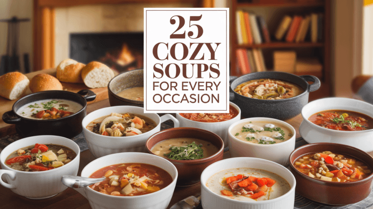 25 Deliciously Easy Soup Recipes for Every Occasion