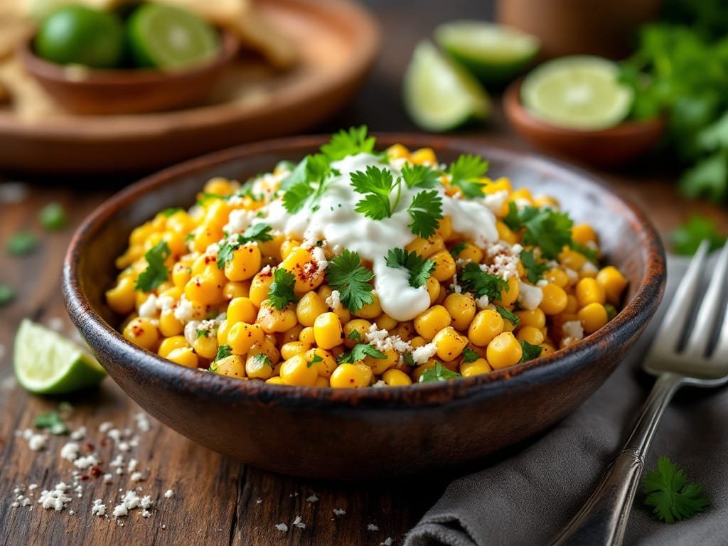 Mexican Street Corn Salad (Esquites) - The Kitchens Aid - The Kitchens Aid