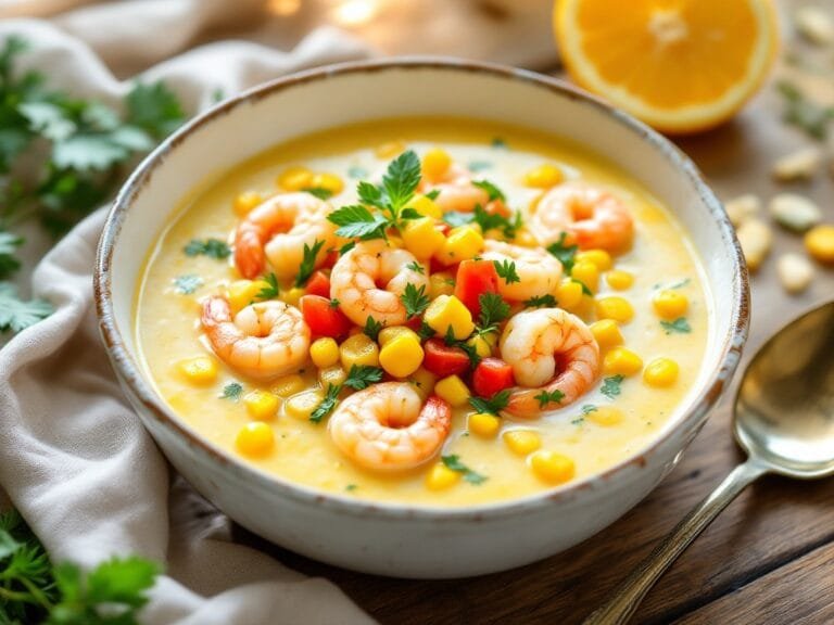Shrimp and Corn Summer Chowder